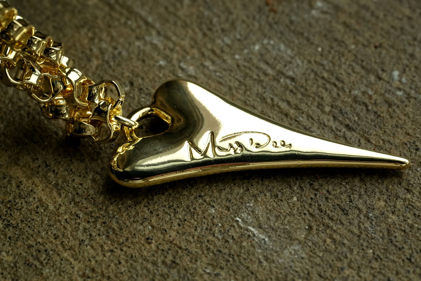 New!!! Yellow Gold Long Necklace *