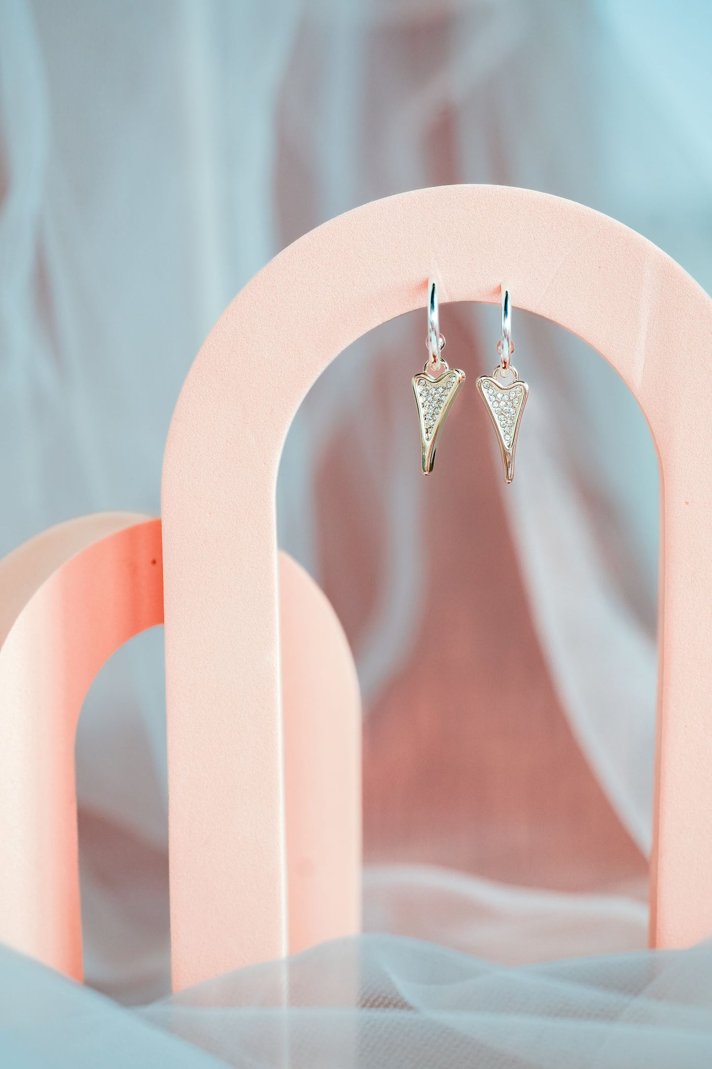 NEW!!!SILVER/YELLOW GOLD EARRINGS *