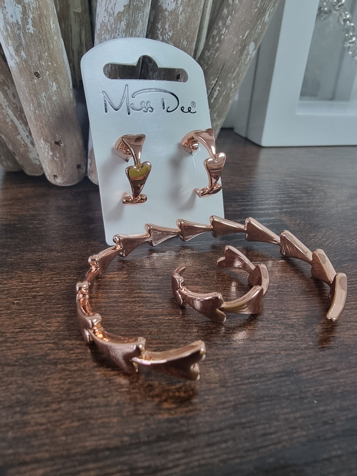 ROSE GOLD BANGLE SET*