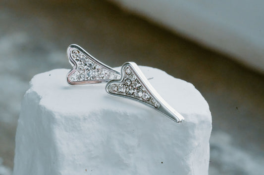 Earrings Silver Glam Studs