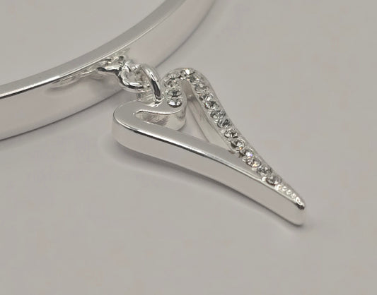 SILVER BANGLE*