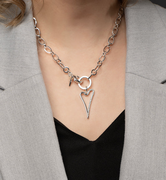 SILVER NECKLACE*