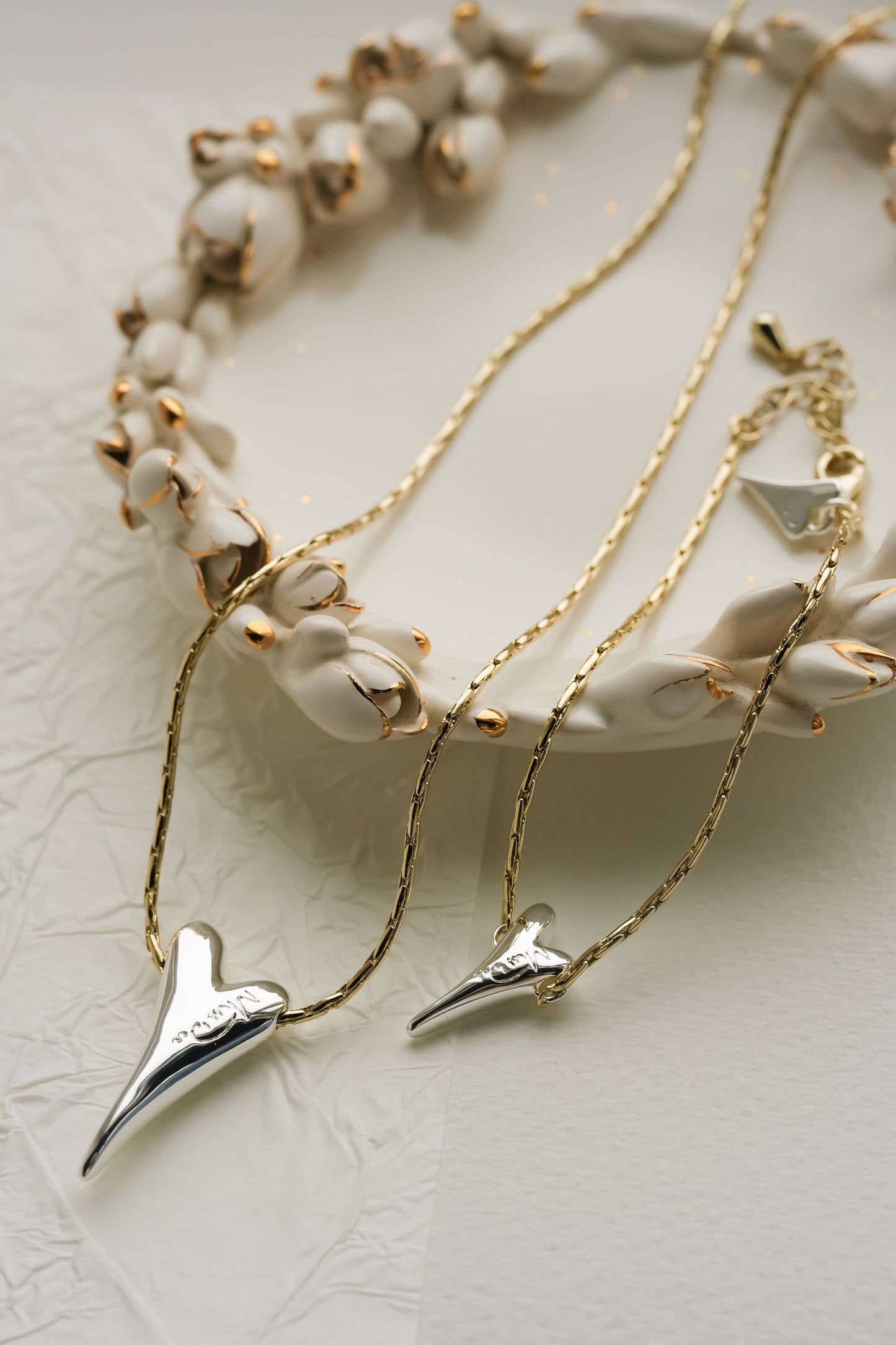 NEW!!! YELLOW GOLD/SILVER NECKLACE *
