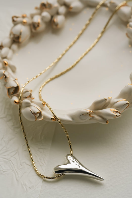 NEW!!! YELLOW GOLD/SILVER NECKLACE *