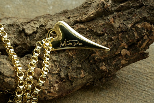 New!!! Yellow Gold Long Necklace *