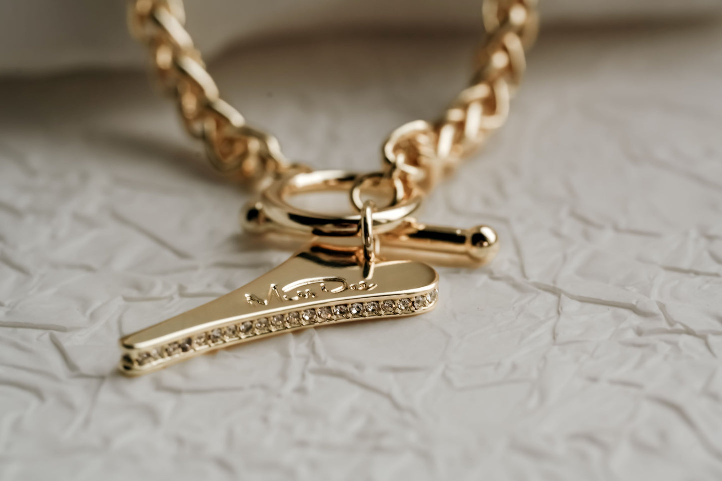 New!!! T BAR YELLOW GOLD BRACELET *