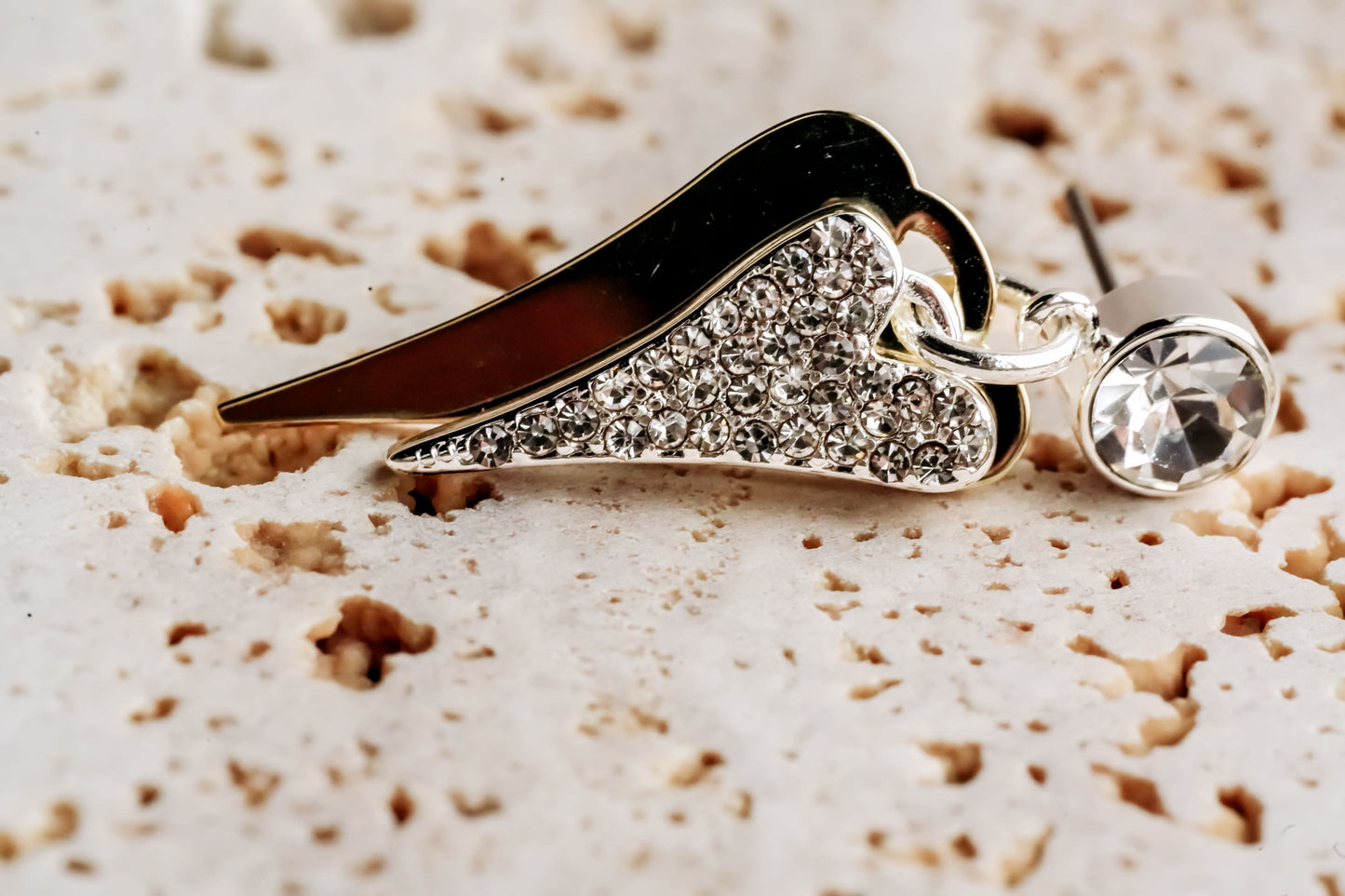 NEW!!!!! YELLOW GOLD/SILVER EARRINGS *