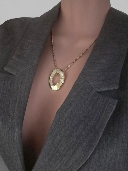 YELLOW GOLD NECKLACE*